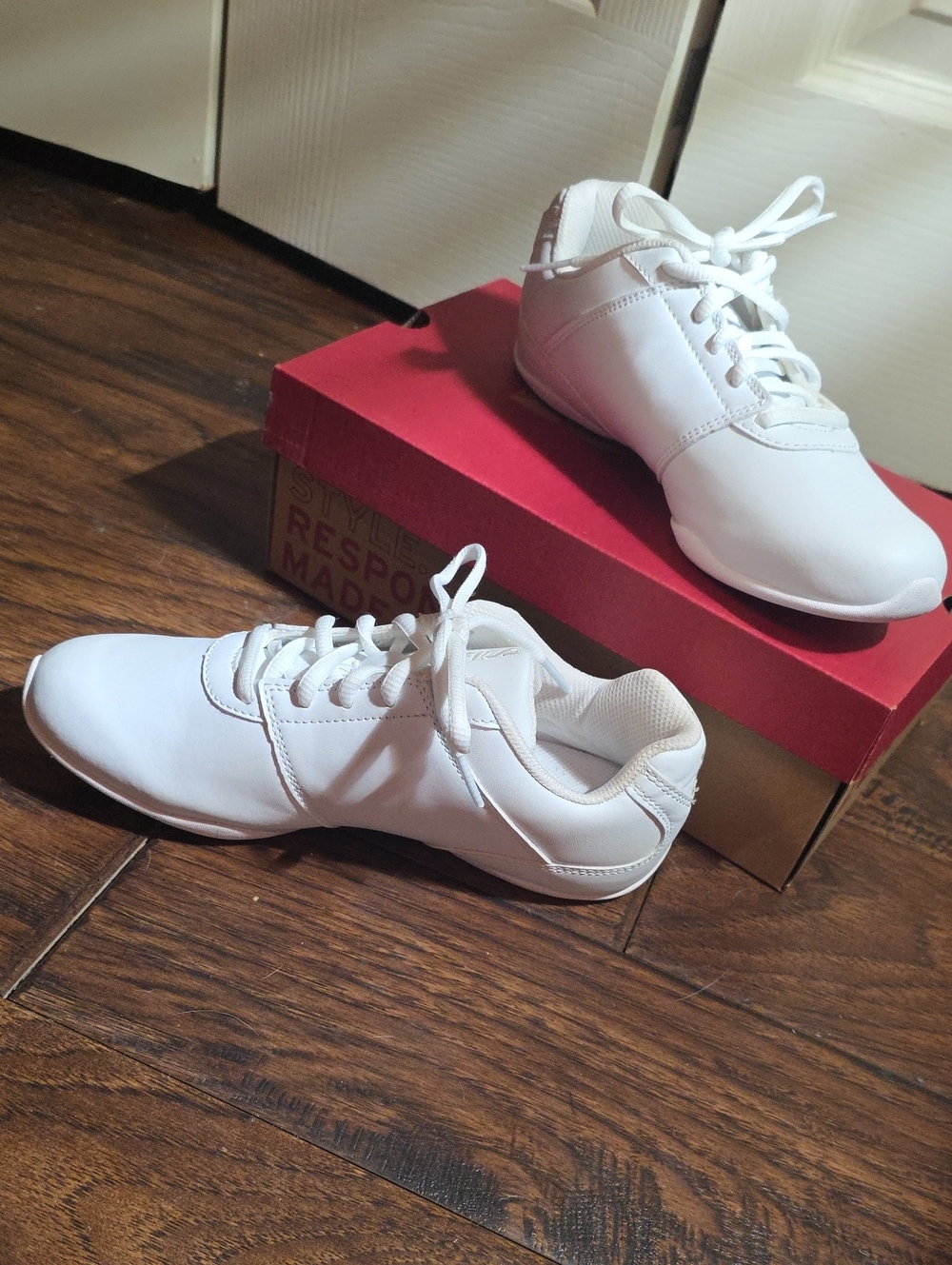 Fila Kids White Lace-Up Sneakers